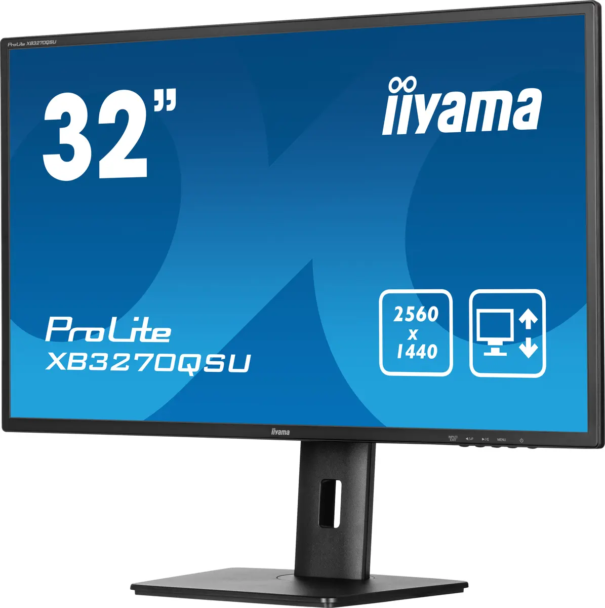 32" Iiyama ProLite XB3270QSU-B1 Curved/WQHD/DP/HDMI - Afbeelding 8