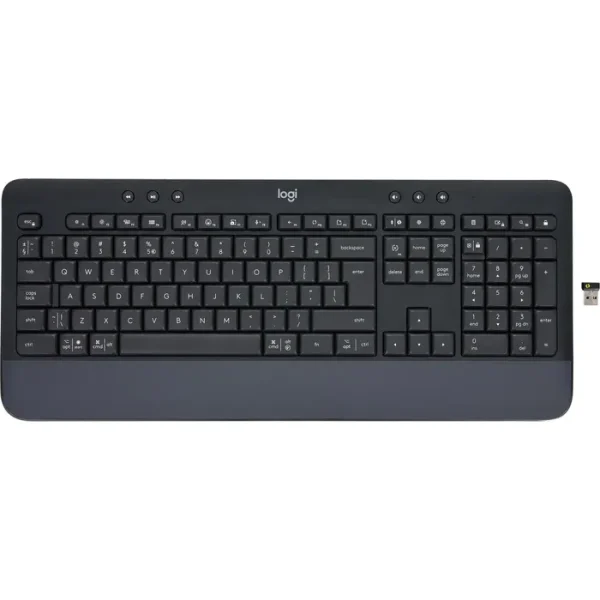 KB Logitech Signature K650 Zwart Bluetooth Retail