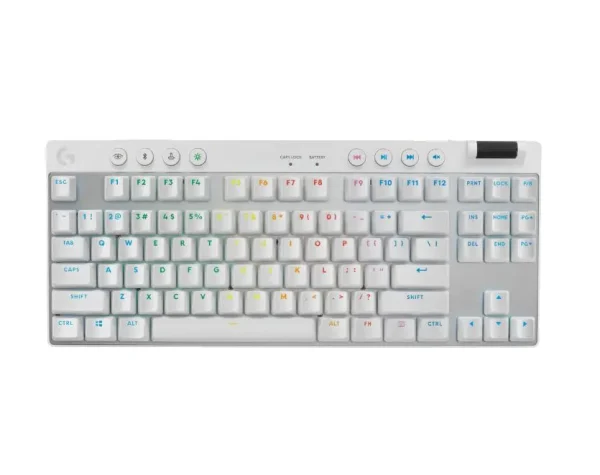 KB Logitech G Pro X TKL LIGHTSPEED Wit Wirel. Tactile