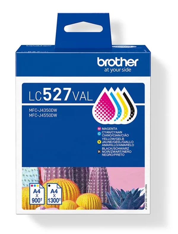 Brother LC-527VAL Value Pack 1.300/900 pagina´s (Origine