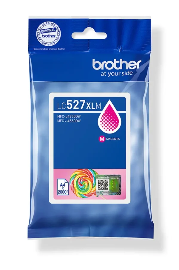 Brother LC-527XLM Magenta 2.000 pagina´s (Origineel)