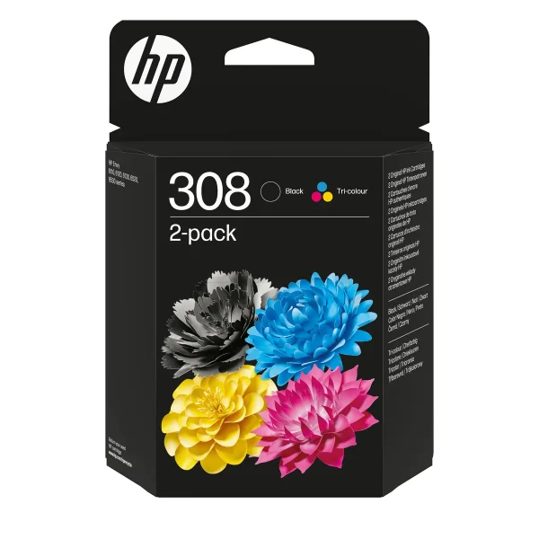 HP No.308 2-Pack 160/120 pagina´s (Origineel)