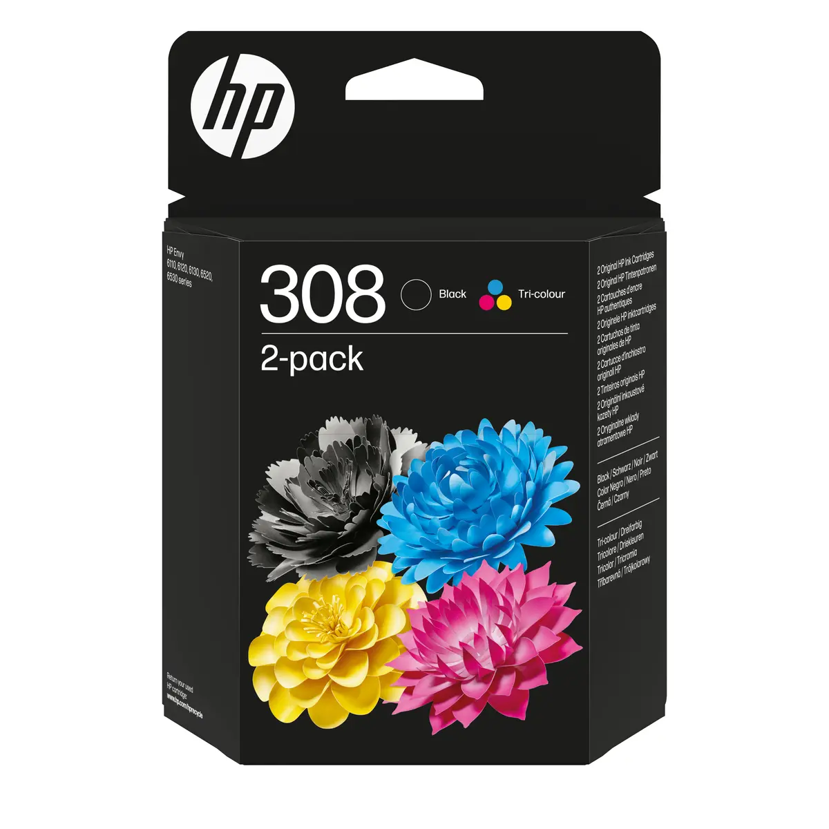 HP No.308 2-Pack 160/120 pagina´s (Origineel)