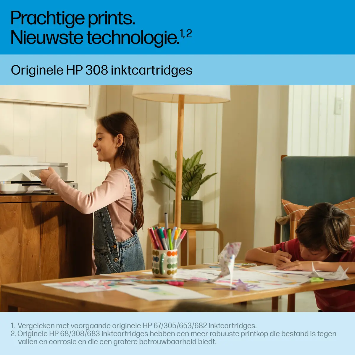 HP No.308 2-Pack 160/120 pagina´s (Origineel) - Afbeelding 2