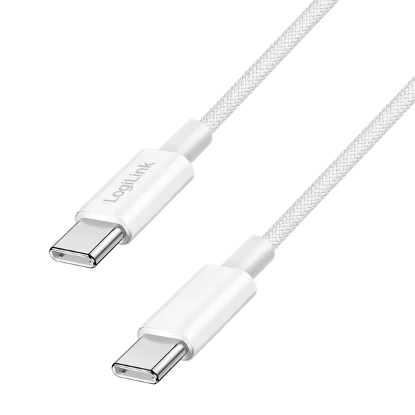 USB-C 2.0(M)  USB-C(M) 1.0m LogiLink 60W/480Mbps wit