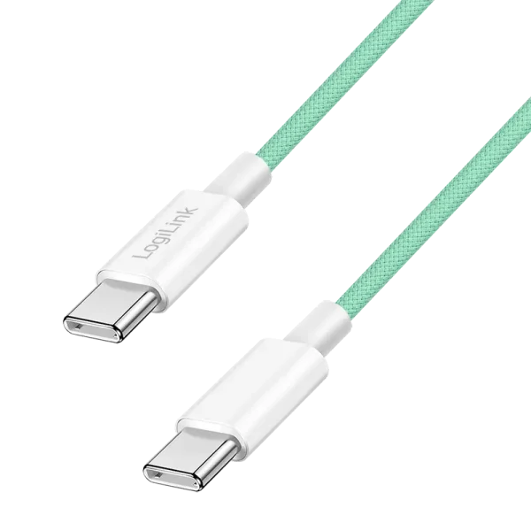 USB-C 2.0(M)  USB-C(M) 1.0m LogiLink 60W/480Mbps gr.