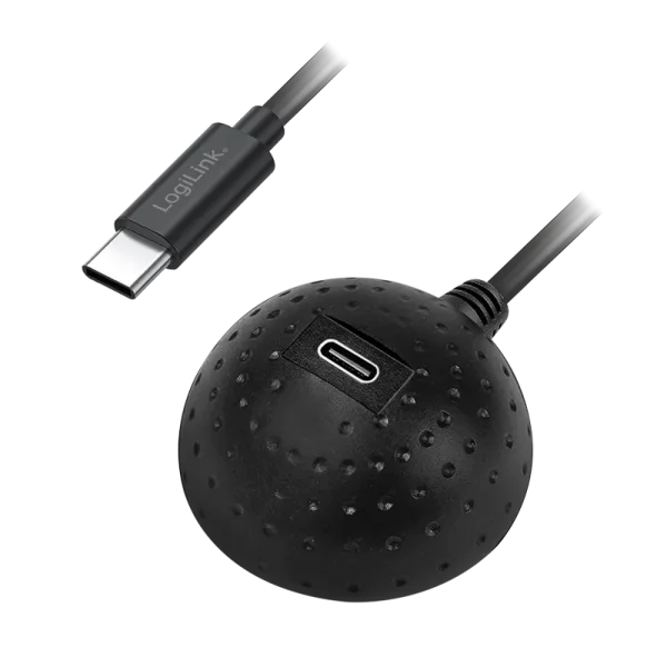 USB-C 3.2(M) USB-C(F) 1.5m LogiLink docking ball 5Gbs