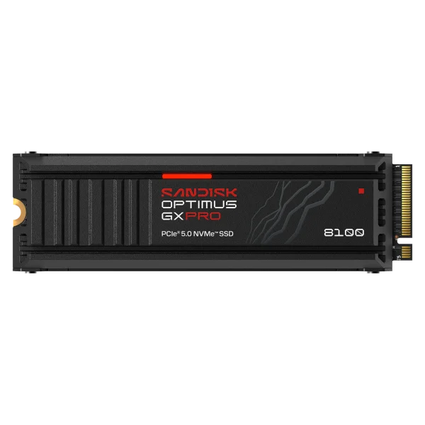 1TB M.2 PCIe NVMe SANDISK Optimus GX PRO 8100 14900 Heat