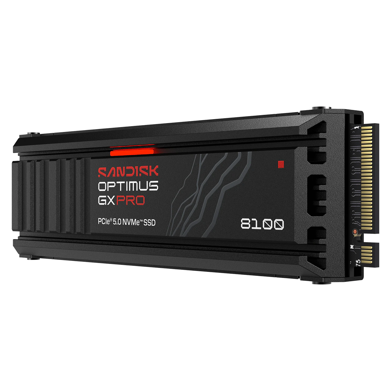 1TB M.2 PCIe NVMe SANDISK Optimus GX PRO 8100 14900 Heat - Afbeelding 2