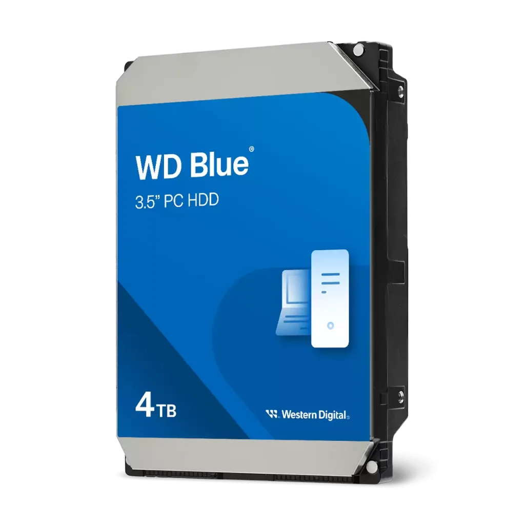 4TB WD Blue 128MB/5400rpm