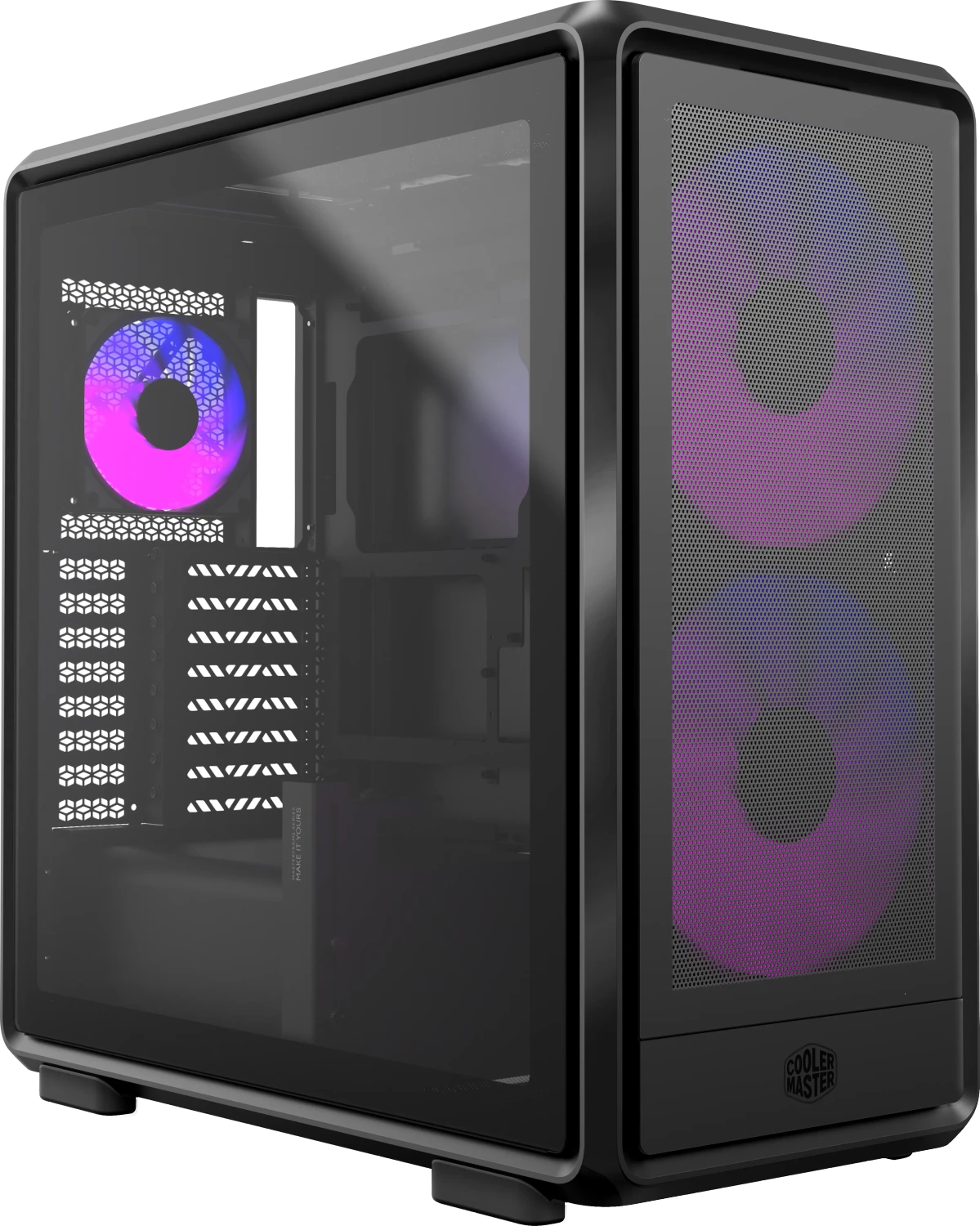 Cooler Master MF 600 Mesh - TG/ARGB/USB-C/Midi/E-ATX