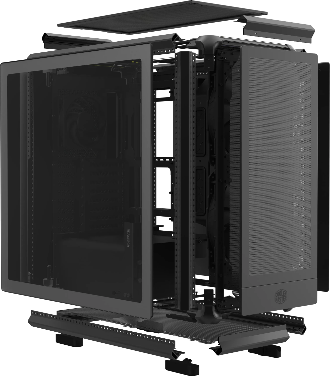 Cooler Master MF 600 Mesh - TG/ARGB/USB-C/Midi/E-ATX - Afbeelding 11