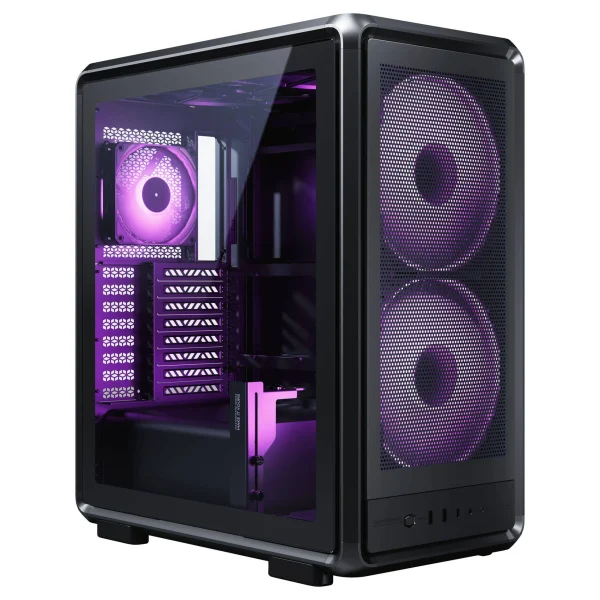 Cooler Master MF 500 Mesh - TG/ARGB/USB-C/Midi/E-ATX