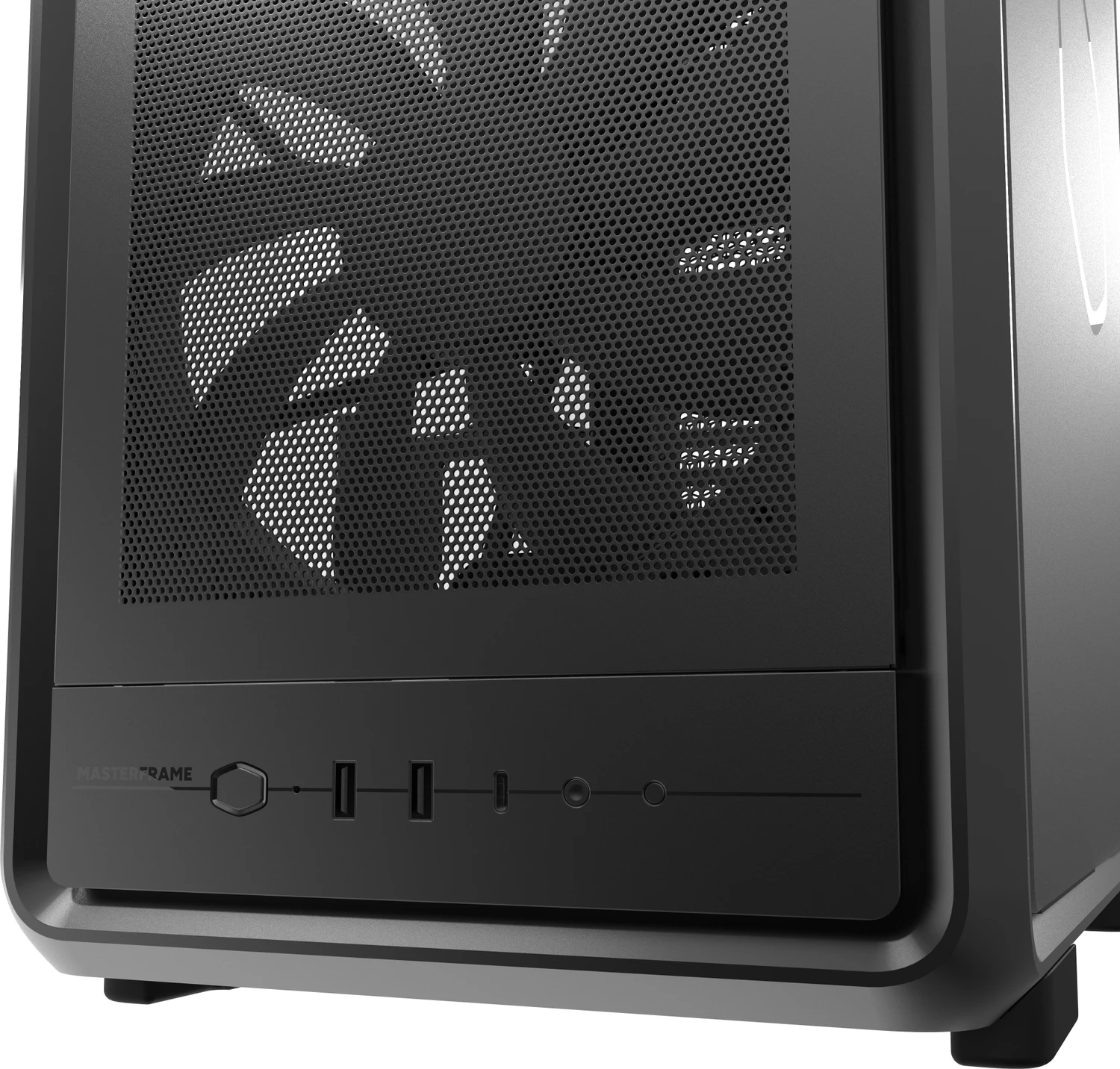 Cooler Master MF 500 Mesh - TG/ARGB/USB-C/Midi/E-ATX - Afbeelding 2