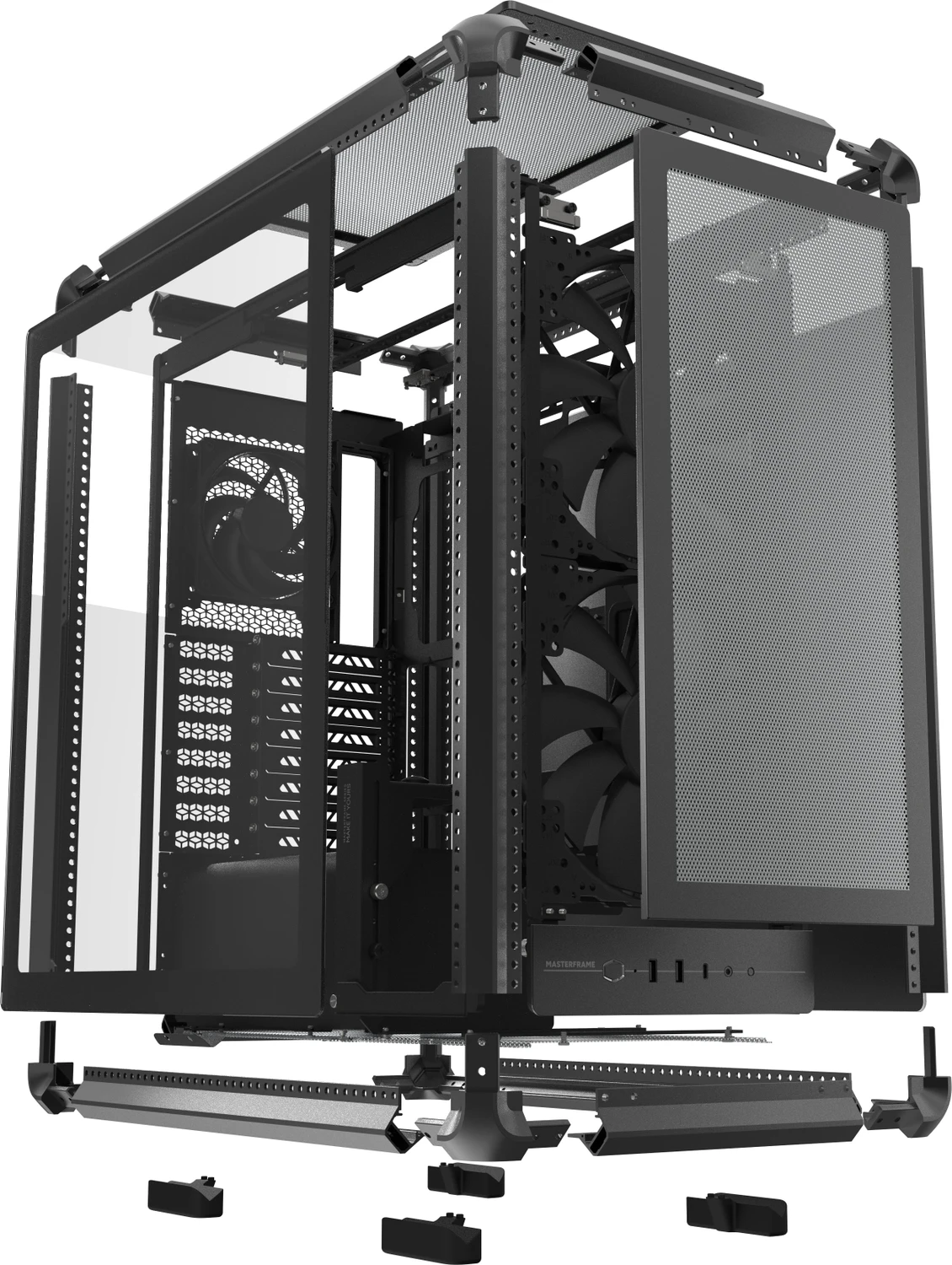 Cooler Master MF 500 Mesh - TG/ARGB/USB-C/Midi/E-ATX - Afbeelding 8