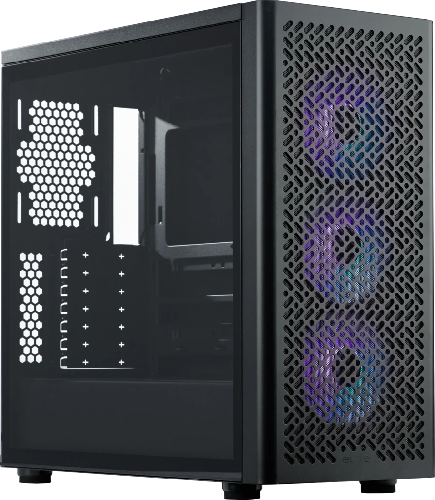 Cooler Master Elite 502 - TG/ARGB/USB-C/Midi/ATX