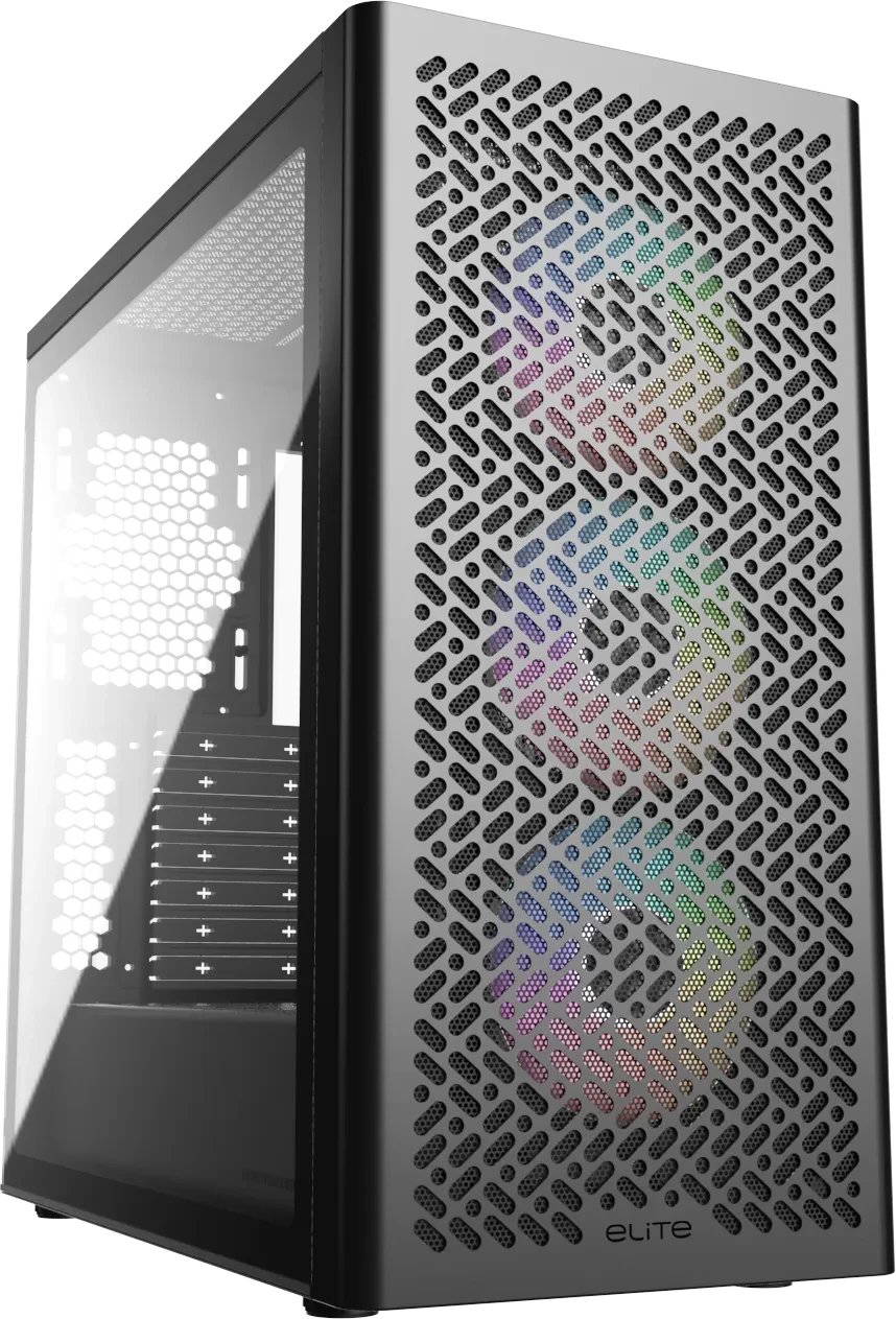 Cooler Master Elite 502 - TG/ARGB/USB-C/Midi/ATX - Afbeelding 11