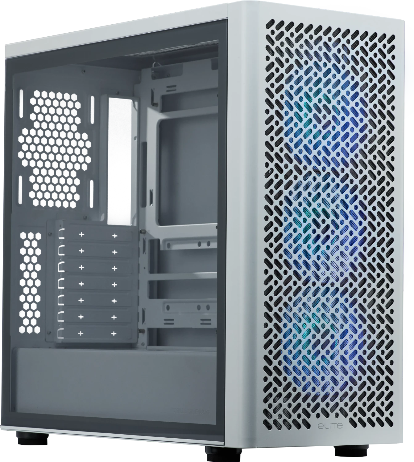 Cooler Master Elite 502 - TG/ARGB/USB-C/Midi/ATX wit