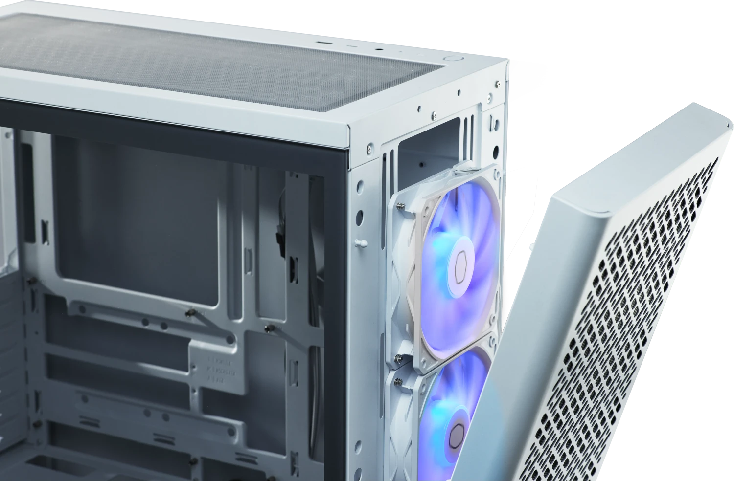 Cooler Master Elite 502 - TG/ARGB/USB-C/Midi/ATX wit - Afbeelding 9