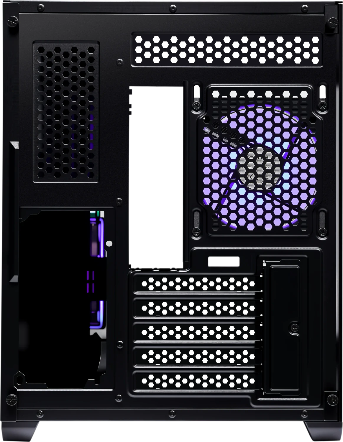 Cooler Master Elite 481 Wood - TG/ARGB/USB-C/Mini/µATX - Afbeelding 2
