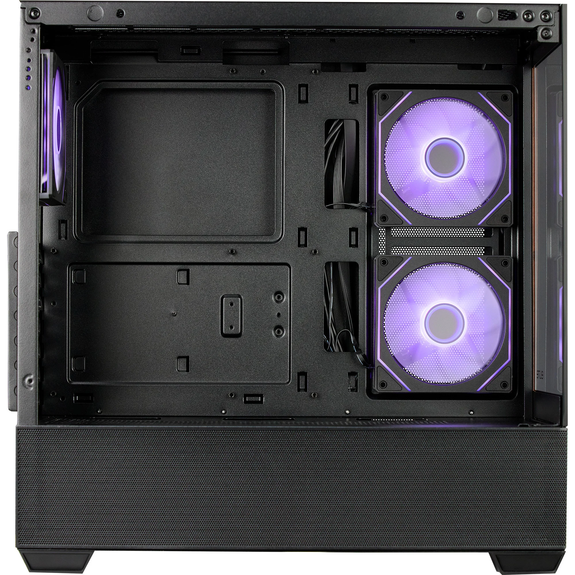 Cooler Master Elite 690 Wood - TG/ARGB/USB-C/Midi/ATX - Afbeelding 4