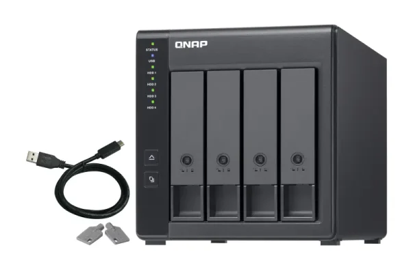 Qnap TR-004 - 4bay uitbreidingsmodule zwart
