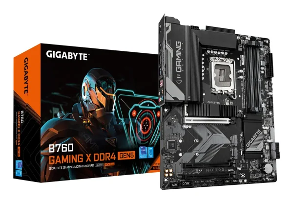 Gigabyte 1700 B760 GAMING X D4 GEN5 - DDR4/3xM.2/DP