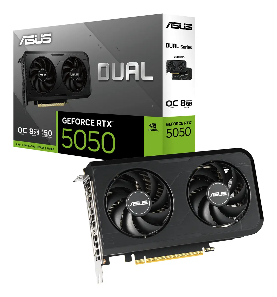 5050 ASUS DUAL RTX OC 8GB/3xDP/HDMI/2slot - Afbeelding 14