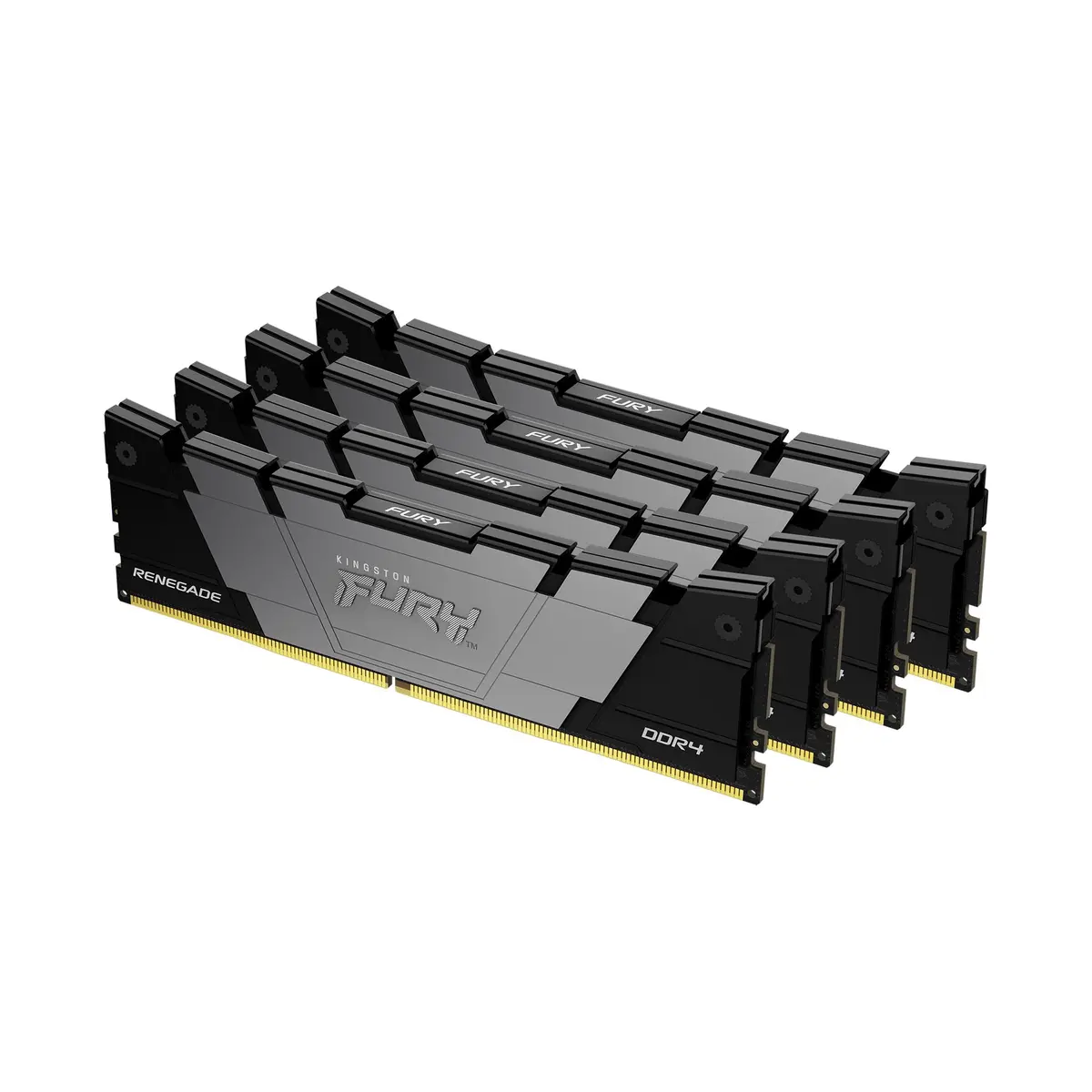128GB DDR4/3600 CL18 (4x 32GB) Kingston FURY Renegade