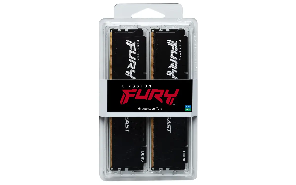 64GB DDR5/5600 CL40 (2x 32GB) Kingston FURY Beast Black - Afbeelding 5