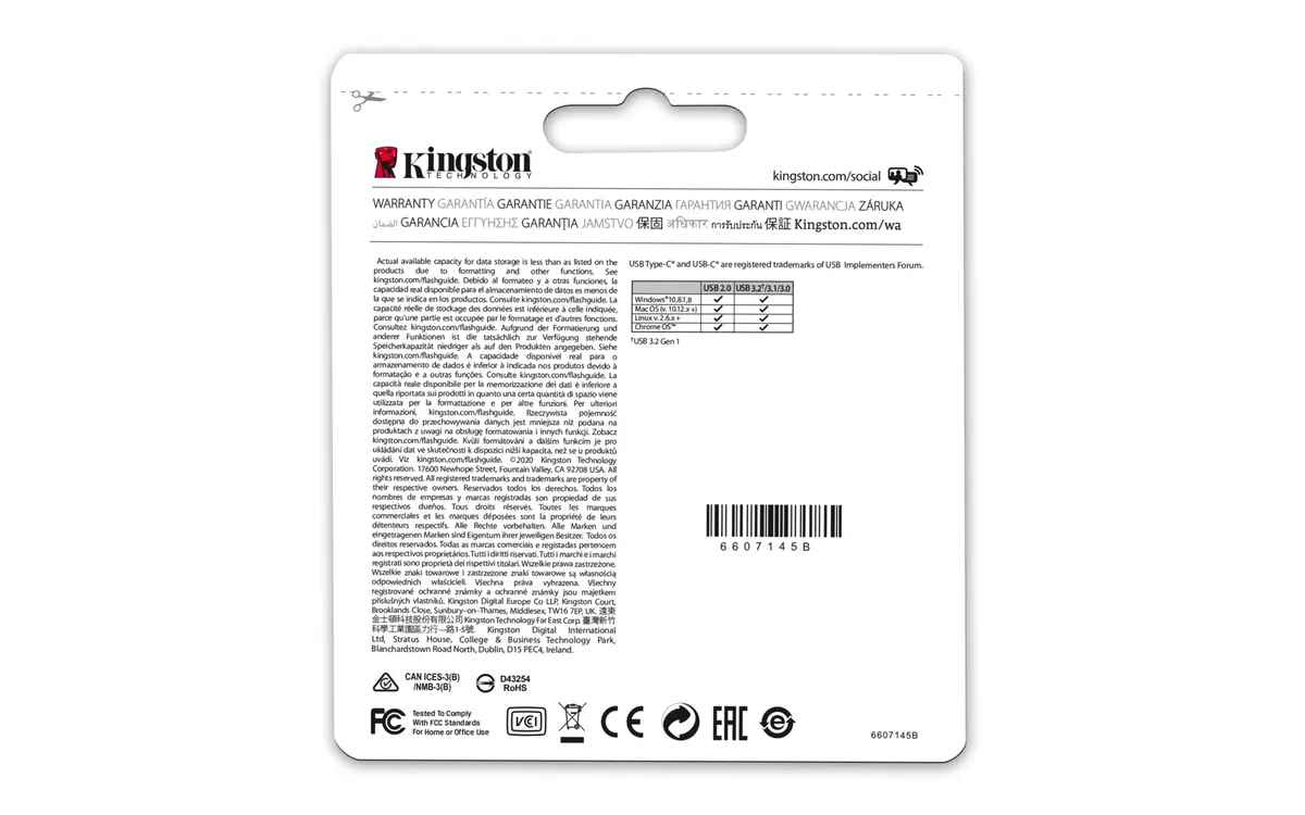USB 3.2 FD 128GB Kingston DataTraveler microDuo 3C - Afbeelding 6