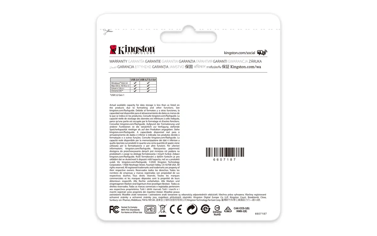 USB 3.2 FD 512GB Kingston DataTraveler Kyson - Afbeelding 5