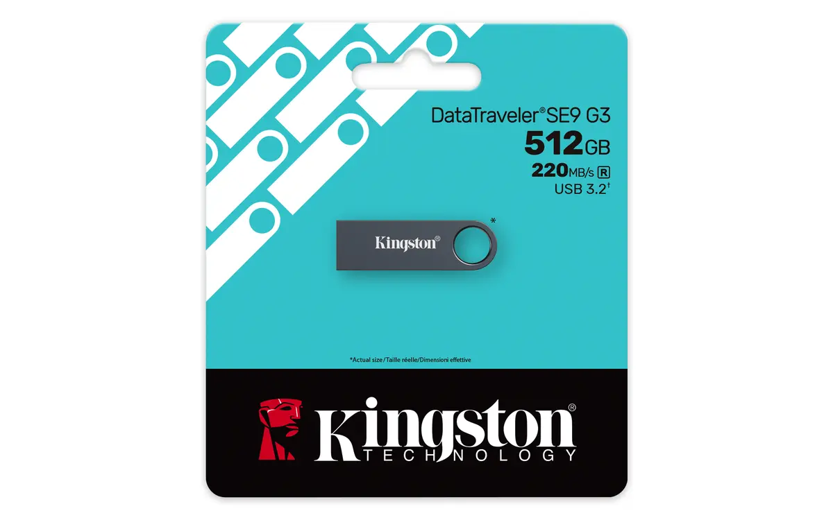 USB 3.2 FD 512GB Kingston DataTraveler SE9 G3 - Afbeelding 4