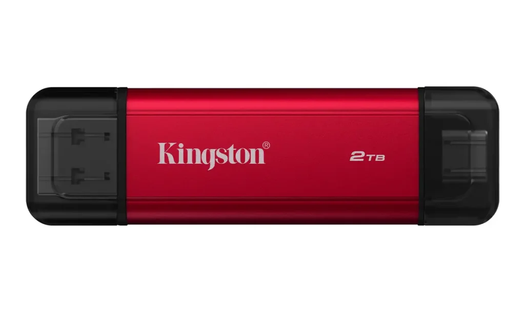 2TB Kingston Dual Portable Ro-Zw USB-C/USB-A/1050/950