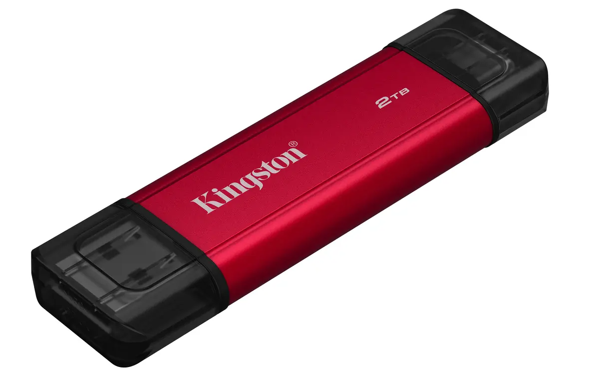 2TB Kingston Dual Portable Ro-Zw USB-C/USB-A/1050/950 - Afbeelding 3