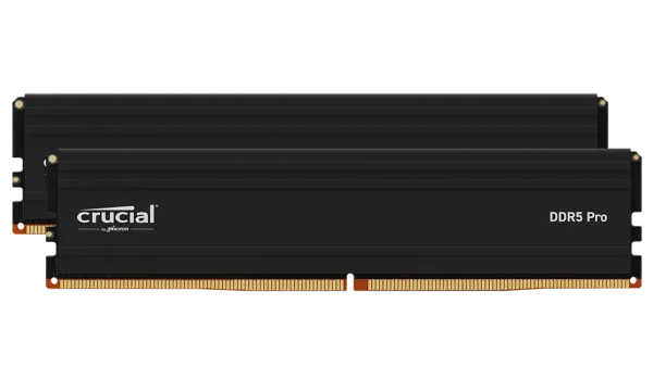 128GB DDR5/5600 CL46 (2x 64GB) Crucial Pro