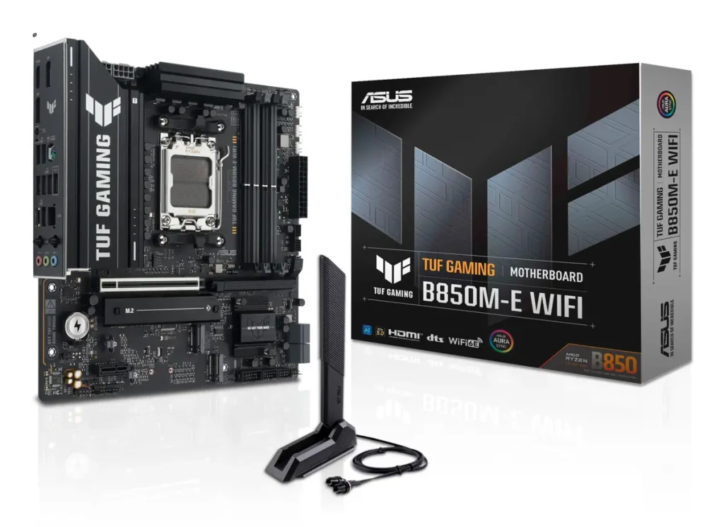 ASUS AM5 B850M-E WIFI TUF GAMING - DDR5/3xM.2/2xDP/HDMI