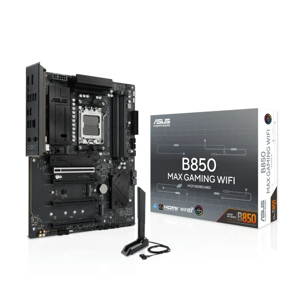 ASUS AM5 B850 MAX GAMING WIFI - DDR5/3xM.2/DP/HDMI/ATX
