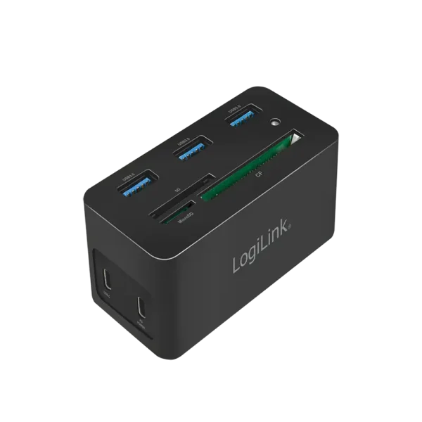 Docking 1xVideo Logilink USB-C, 100W, 4K, 10 Port