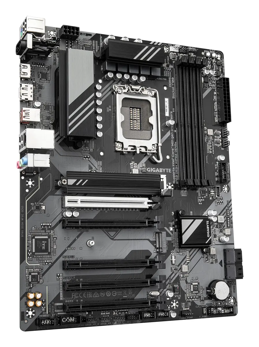 Gigabyte 1700 B760 DS3H WIFI6E GEN5 - DDR5/2xM.2/DP/HDMI - Afbeelding 3