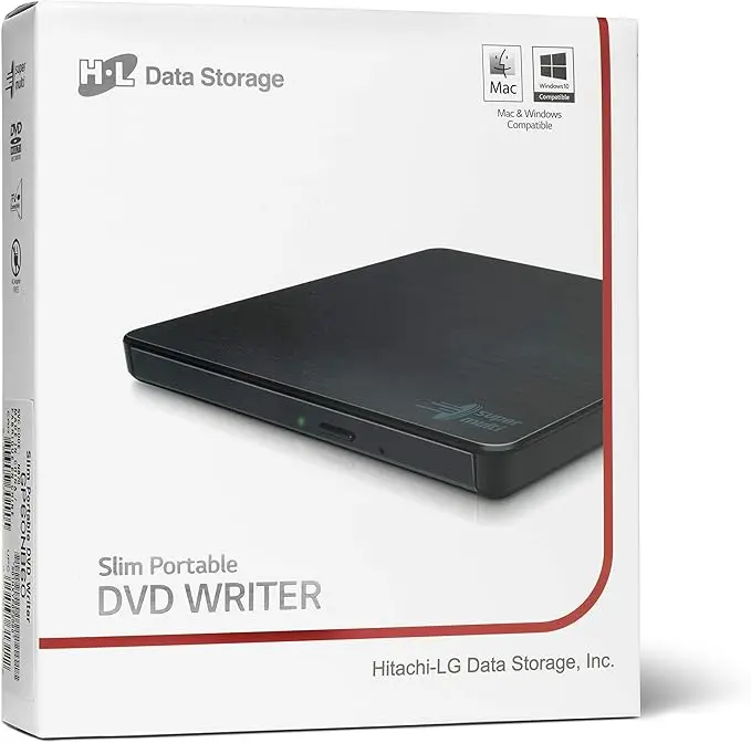 LG GP60NB 8x USB 2.0 / Retail / Zwart - Afbeelding 4