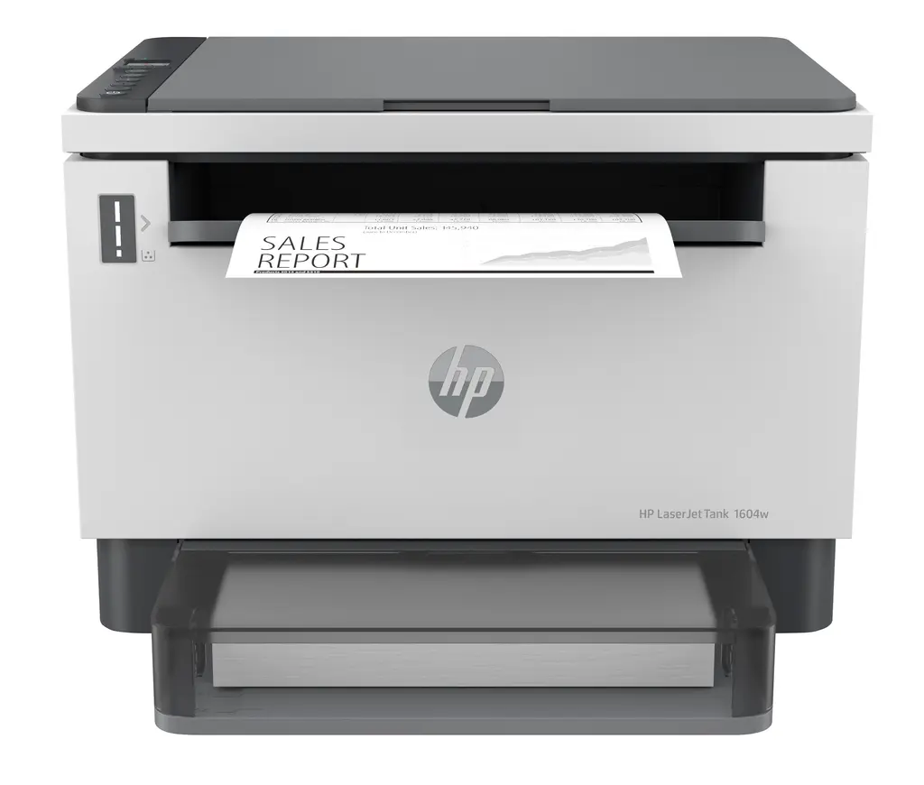 HP LaserJet Tank MFP 1604w MONO / AIO / WLAN /Wit-Zwart