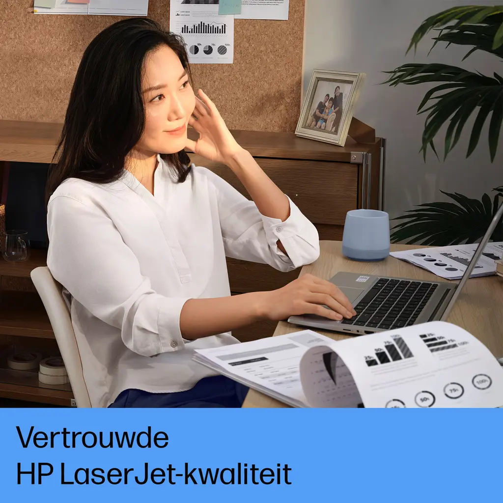 HP LaserJet Tank MFP 1604w MONO / AIO / WLAN /Wit-Zwart - Afbeelding 10