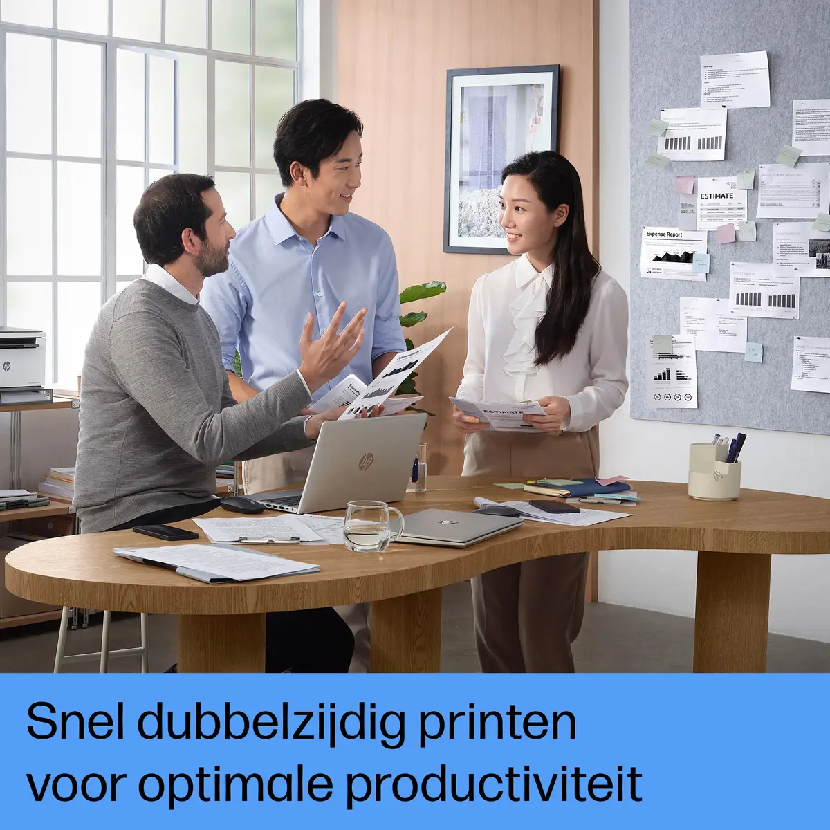 HP LaserJet Tank MFP 2604dw MONO / AIO / WLAN/Wit-Zwart - Afbeelding 4