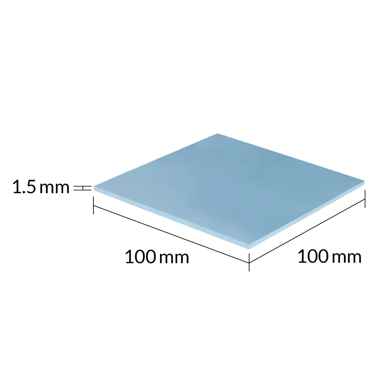 CPU koelpasta Arctic ThermalPad TP-3 100x100mm, 1.5mm - Afbeelding 2