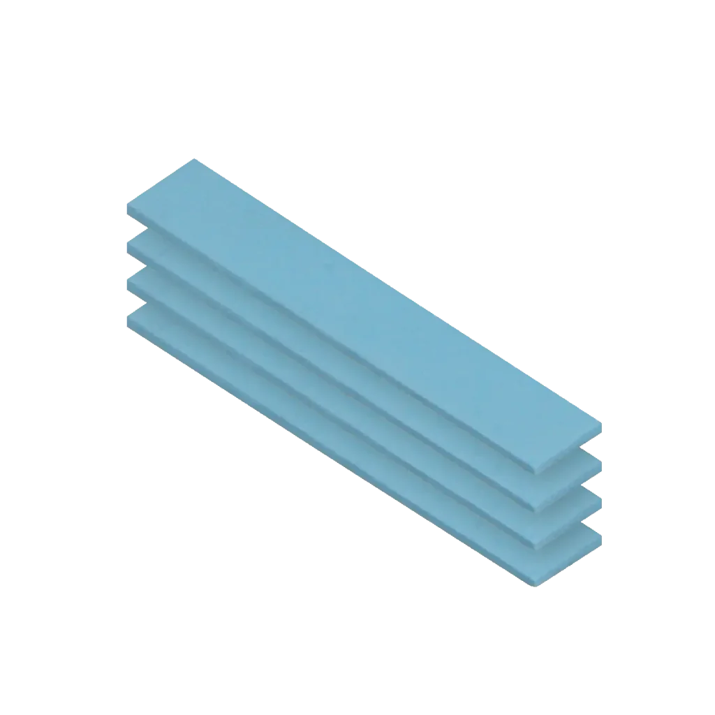 CPU koelpasta Arctic ThermalPad TP-3 120x20mm, 1,5mm 4st