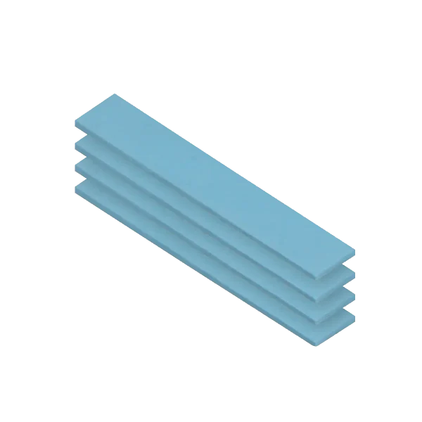 CPU koelpasta Arctic ThermalPad TP-3 120x20mm, 1,5mm 4st