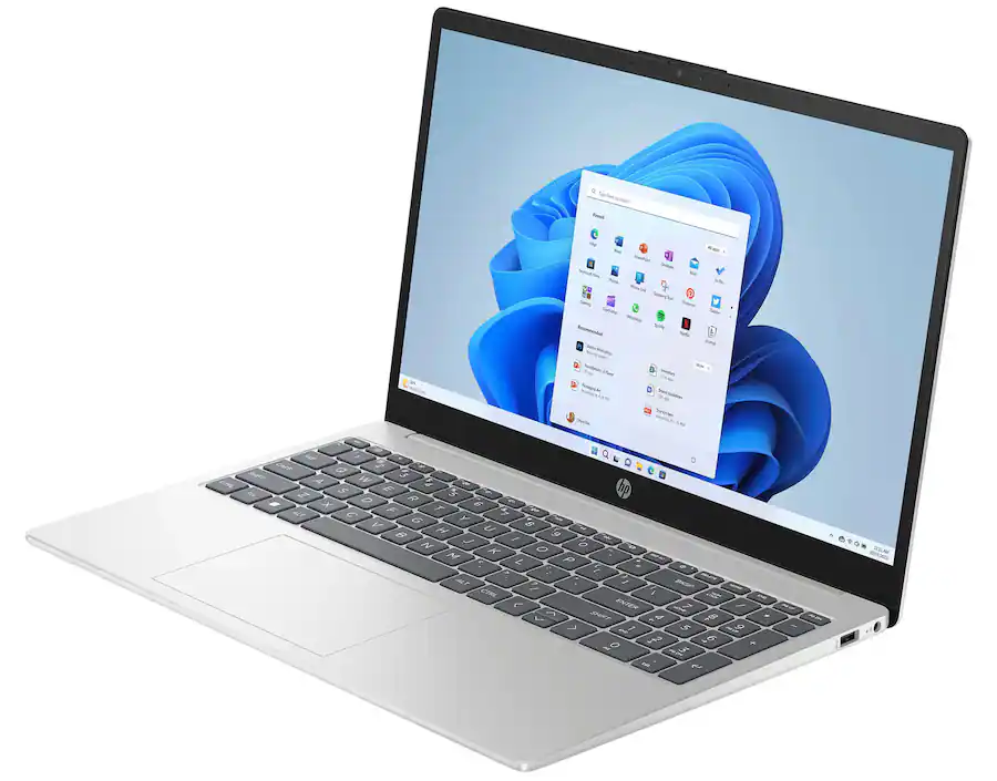 HP 15,6" R5-7/8GB/512GB/FHD Touch/W11 Zilver - Afbeelding 2