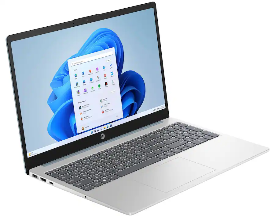 HP 15,6" R5-7/8GB/512GB/FHD Touch/W11 Zilver - Afbeelding 3