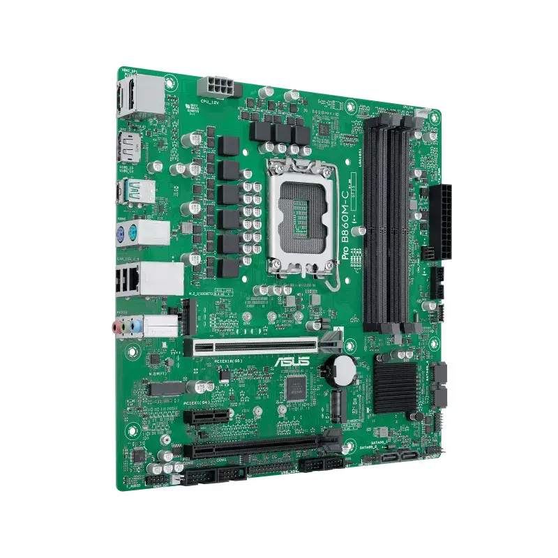 ASUS 1851 B860M-C-CSM PRO - DDR5/2xM.2/DP/HDMI/µATX - Afbeelding 2